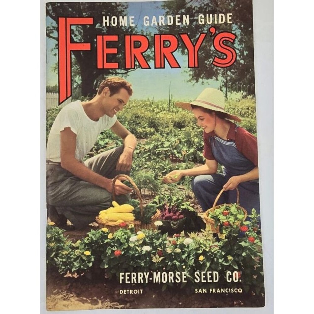 1942 Ferry-Morse Victory Garden Seed Catalog -beautiful, very fine condition